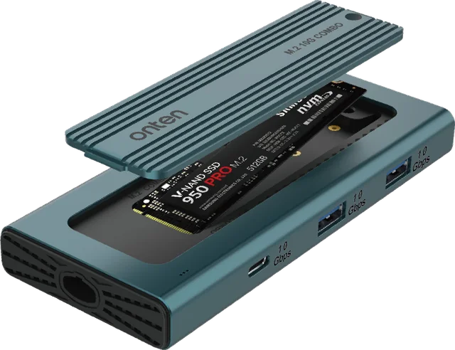 Onten USB Dock with Built-In SSD Enclosure